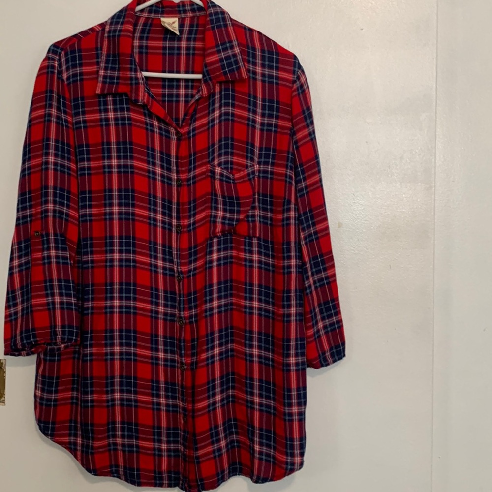 Oversized Button Up